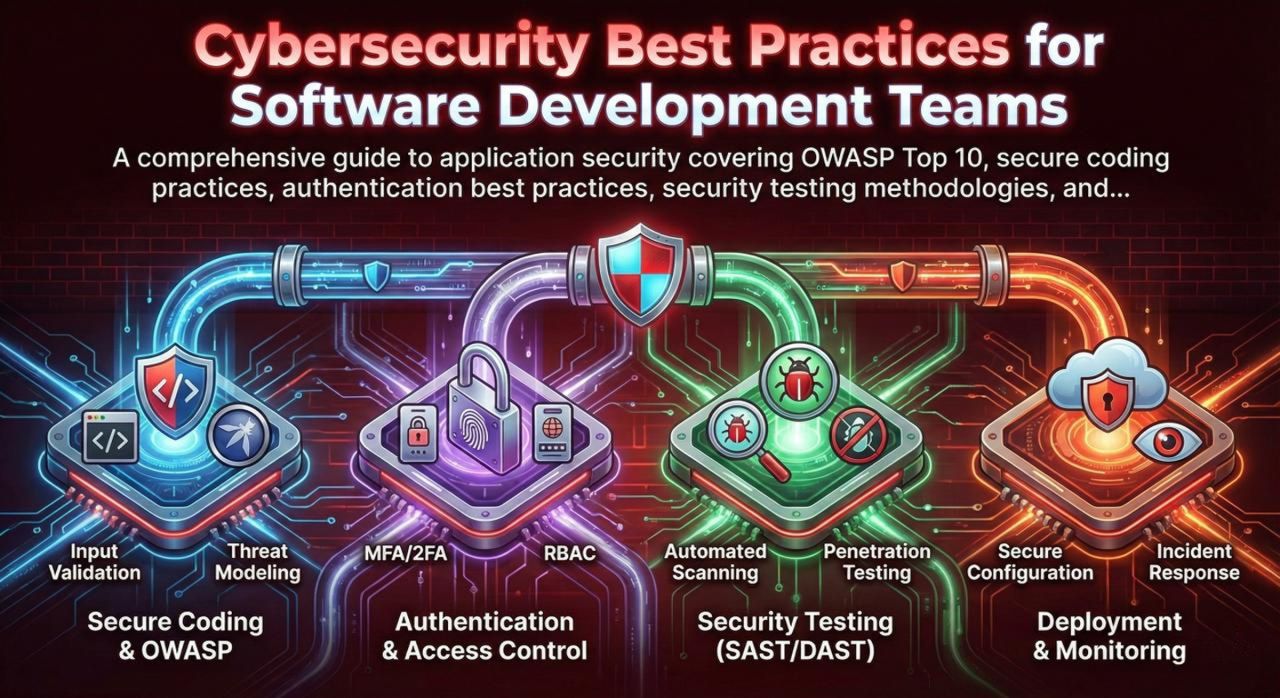 Cybersecurity Best Practices for Software Development Teams