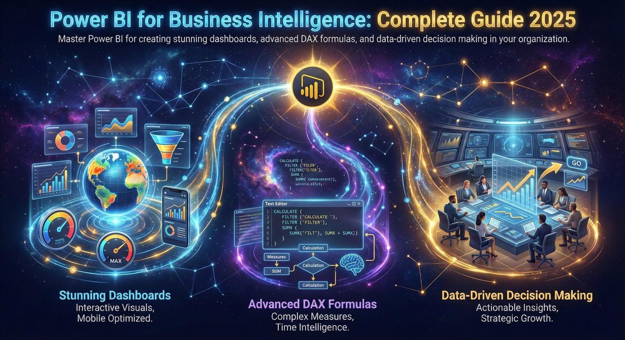 Power BI for Business Intelligence: Complete Guide 2025