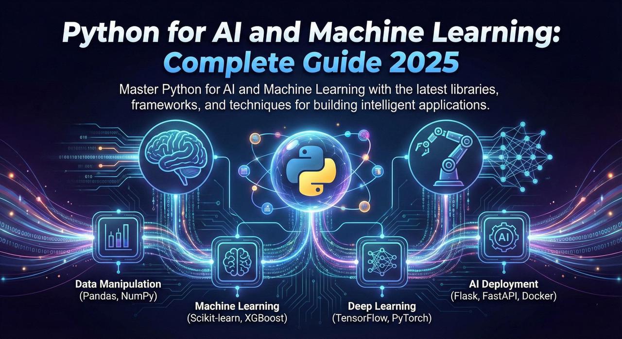 Python for AI and Machine Learning: Complete Guide 2025