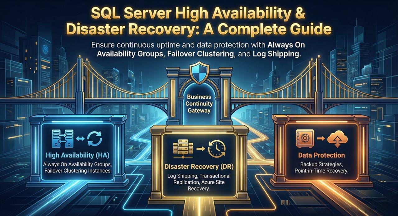 SQL Server High Availability & Disaster Recovery: A Complete Guide