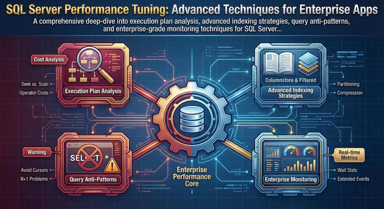 SQL Server Performance Tuning: Advanced Techniques for Enterprise Apps